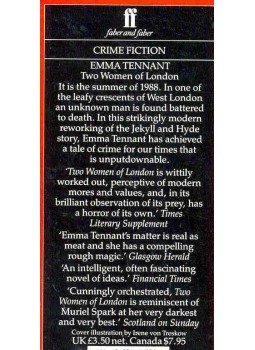 Tennant, Emma - Two Women of London, null 1989 antikvár könyv