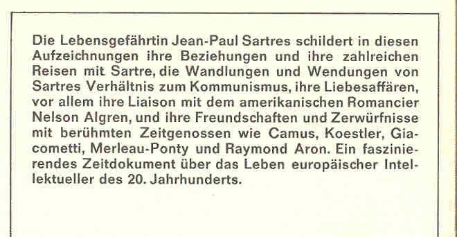 Beauvoir, Simone de - Der Lauf der Dinge