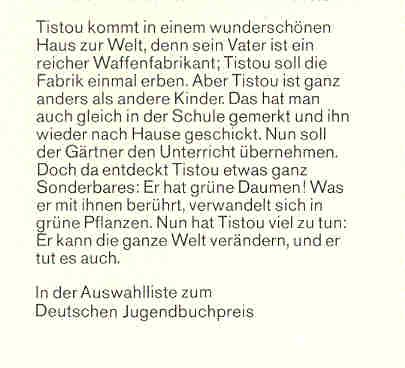 Maurice Druon - Tistou mit den grünen Daumen