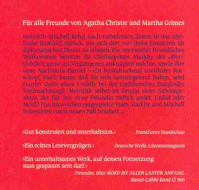 GRANGER, ANN - Fuchs, du hast die Gans gestohlen