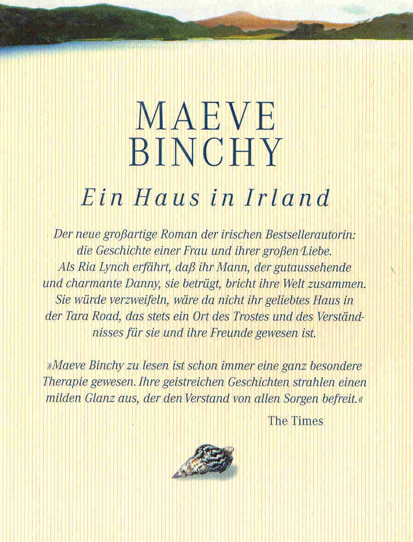 Maeve Binchy - Ein Haus in Irland