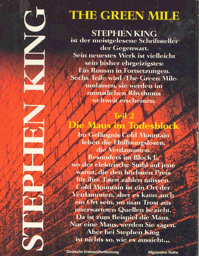 Stephen King - Die Maus im Todesblock
