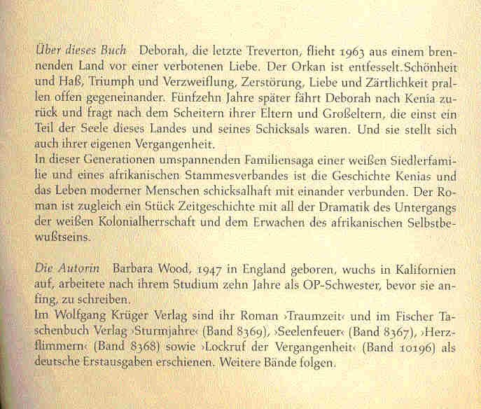 Barbara Wood - Rote Sonne, schwarzes Land