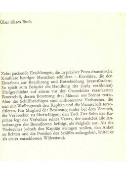 Siegfried LENZ - Das Feuerschiff Siegfried LENZ - Das Feuerschiff, null 1977 antikvár könyv