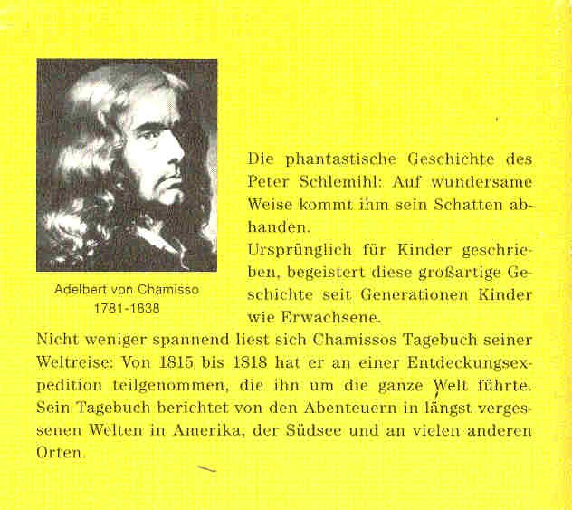 Adelbert von Chamisso - Peter Schlemihl's Wundersame Geschichte