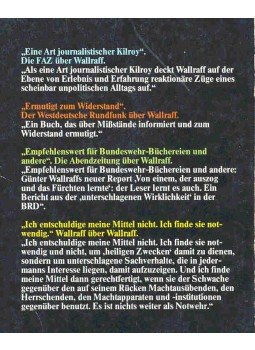 Wallraff, Günter - Von einem der Auszog und das Fürchten lernte, null 1981 antikvár könyv