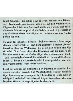 Daphne du Maurier - Der Geist von Plyn, null 1963 antikvár könyv