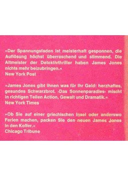 Jones, James - Das Sonnenparadies Jones, James - Das Sonnenparadies, null 1977 antikvár könyv