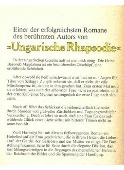 HARSÁNYI, ZSOLT VON - Mit den Augen einer Frau HARSÁNYI, ZSOLT VON - Mit den Augen einer Frau, null 1975 antikvár könyv