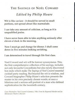 HOARE, PHILIP - The Sayings of NOËL Coward, null 1997 antikvár könyv