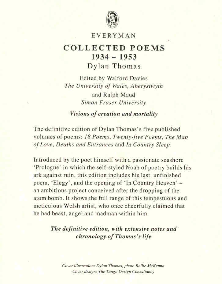 Thomas, Dylan - Collected Poems 1934-1953