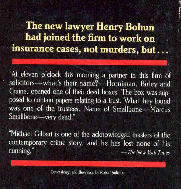 Gilbert, Michael - Smallbone Deceased