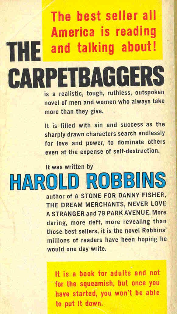 Harold Robbins - The Carpetbaggers