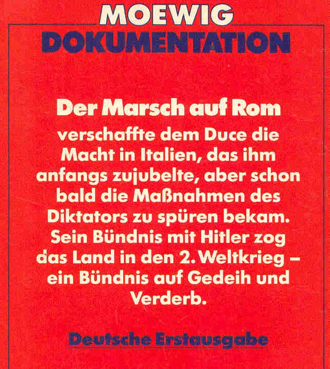 Hibbert, Christopher - Mussolini - Das leben des Duce