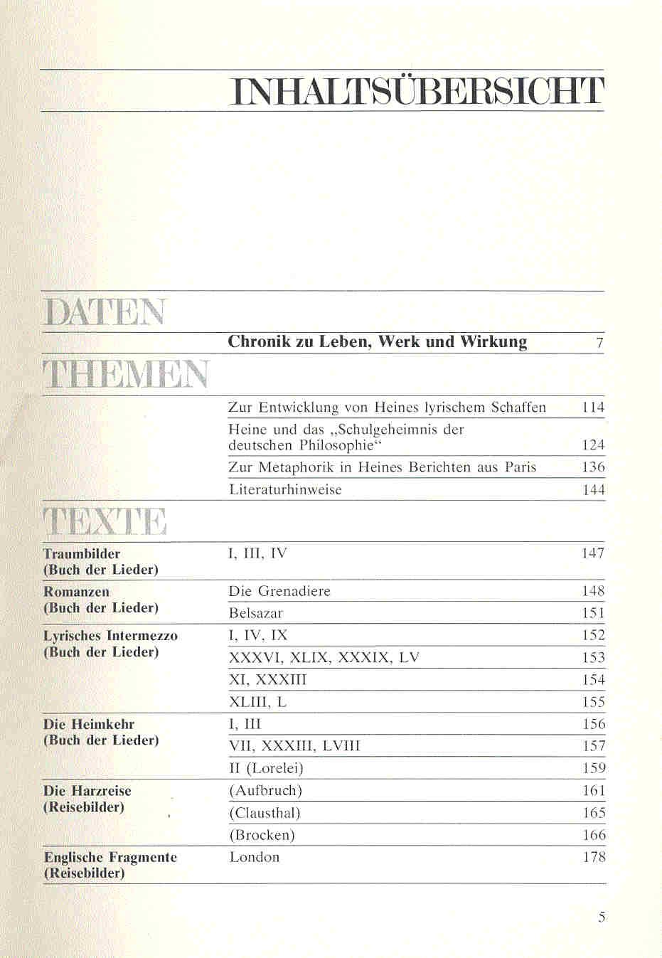 SCHNIERLE, HERBERT - WETZEL, CHRISTOPH - Heinrich Heine