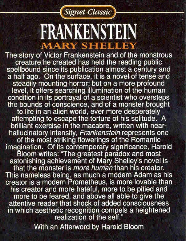 Mary Shelley  - Frankenstein (angol)