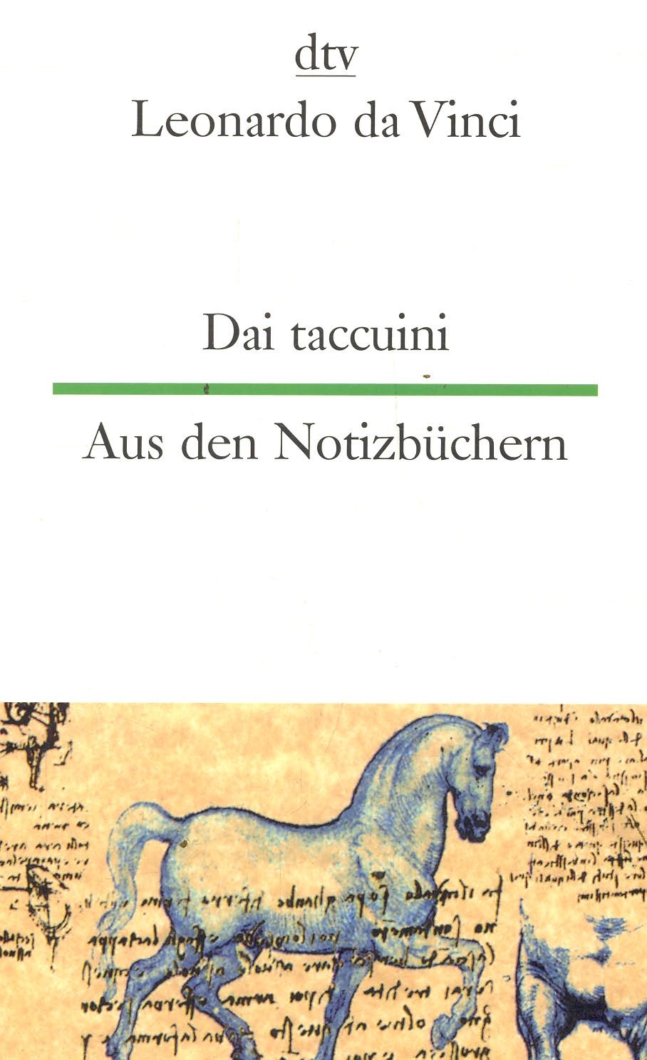 Leonardo da Vinci - Dai taccuini - Aus den Notizbüchern
