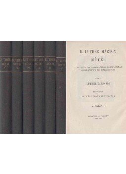 Luther Márton - Luther Márton művei I-VI. Luther Márton - Luther Márton művei I-VI., Pozsony 1904 antikvár könyv
