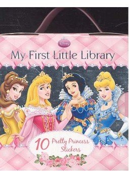  - My First Little Library - Colourful Jasmine, Aurora's Opposites, Count on Ariel, Belle's Favourite Things, Cinderella's Beautiful Clothes, Snow White's Forest Animals - with 10 Pretty Princess Stickers, null 2008 antikvár könyv