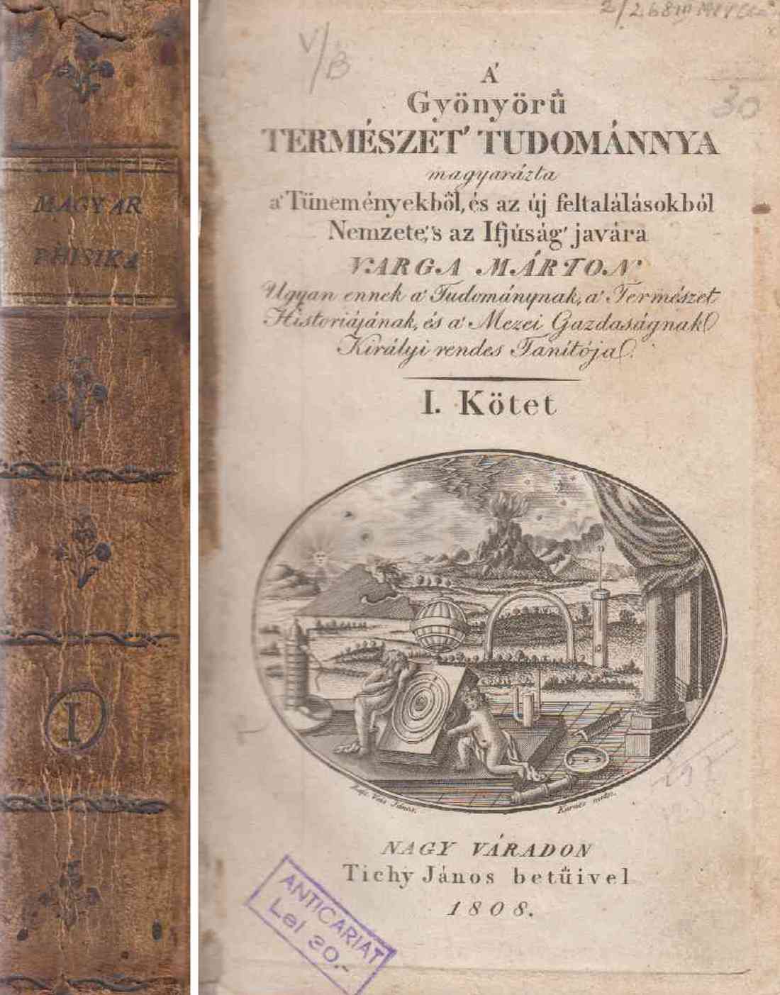 Varga Márton - A’ Gyönyörű természet' tudománnya I.