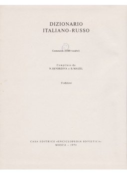  - Dizionario Italiano-Russo, Moszkva 1972 antikvár könyv