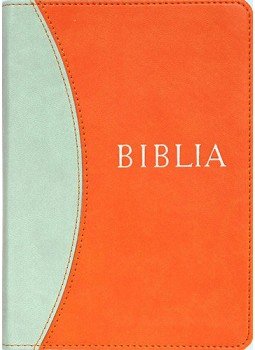  - Biblia - Ószövetségi és Újszövetségi Szentírás - Revideált új fordítású (RÚF 2014) - középméret, narancs, null 2014 antikvár könyv