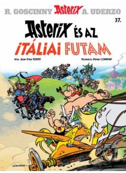 Jean, Yves Ferri - Asterix 37. - Asterixés az itáliai futam, null 2018 antikvár könyv