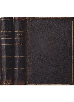  - Képes Biblia – Rézmetszetű illusztrációk az Ó- és Újtestamentumhoz [I–II. kötet], Wien 1805 antikvár könyv