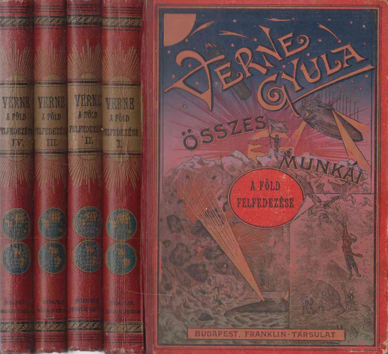 Verne Gyula - A Föld felfedezése I-IV.