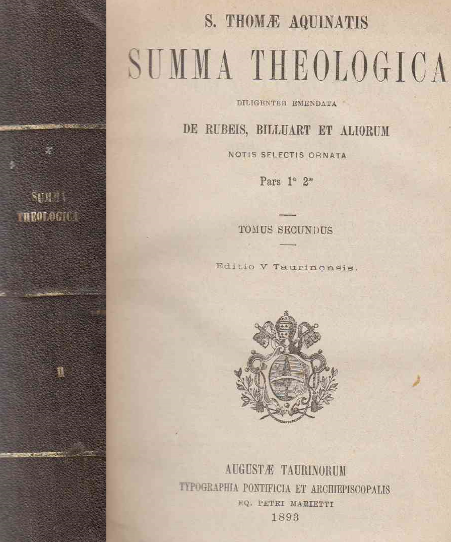 Aquinói Szent Tamás - Summa Theologica II.