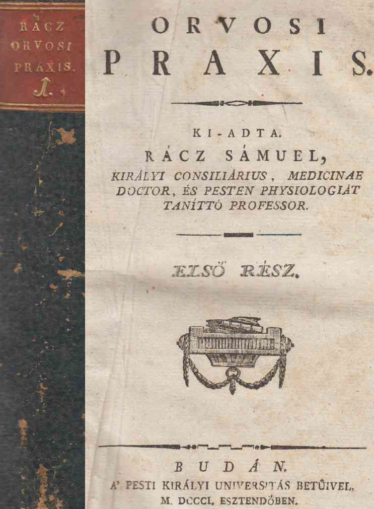 Rácz Sámuel,Störck Antal - Orvosi praxis I.