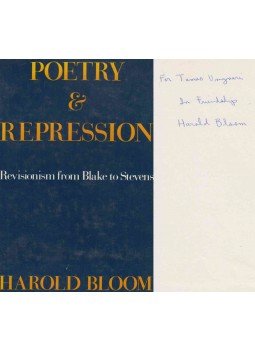 Harold Bloom - Poetry and Repression (dedikált), New Haven 1976 antikvár könyv
