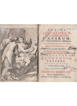 Laurentio Patarol - Series Augustorum, Augustarum, Caesarum, et Tyrannorum Omnium Laurentio Patarol - Series Augustorum, Augustarum, Caesarum, et Tyrannorum Omnium, 1722 antikvár könyv
